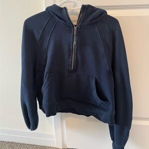lululemon athletica Navy Blue Crew Neck Sweater